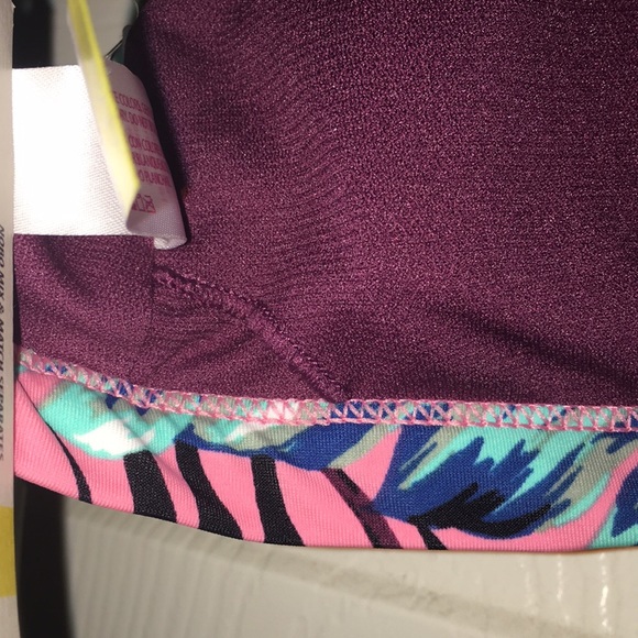 NO BOUNDARIES FLORAL BIKINI TOP - Picture 3 of 4